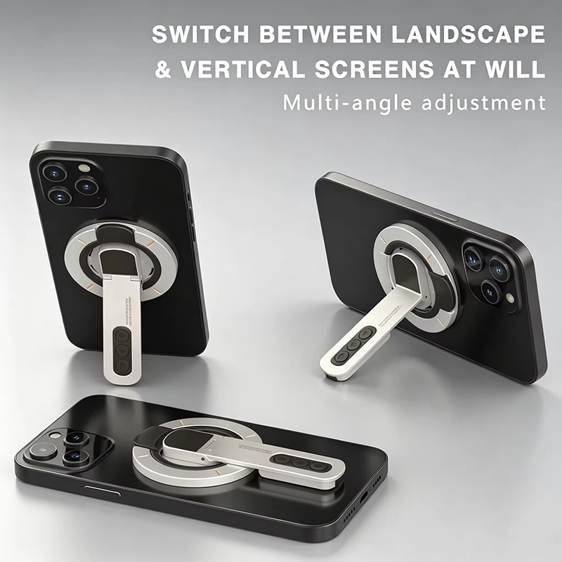 Phone Accessories Men - Suporte Magnético Dupla Face Giratório para