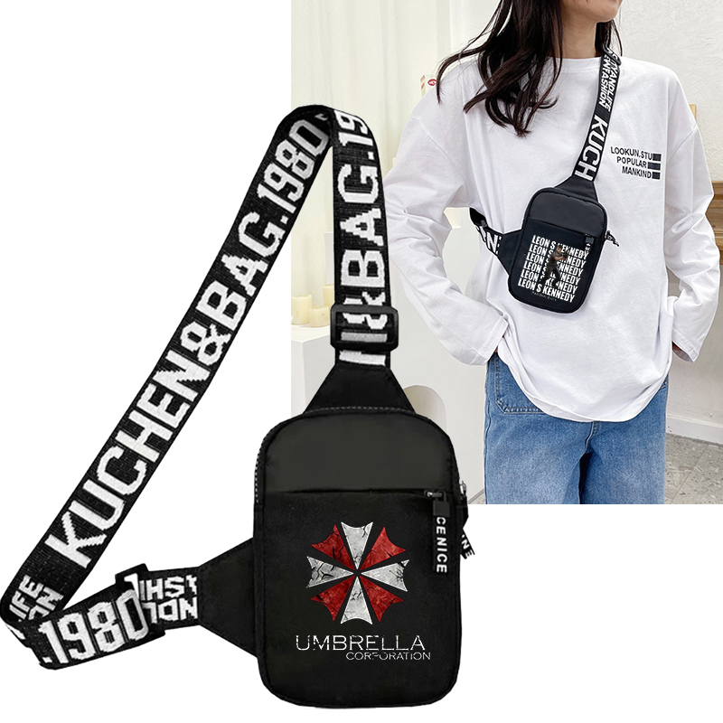 Phone Accessories Men - Bolsa de peito esportiva Resident Evil