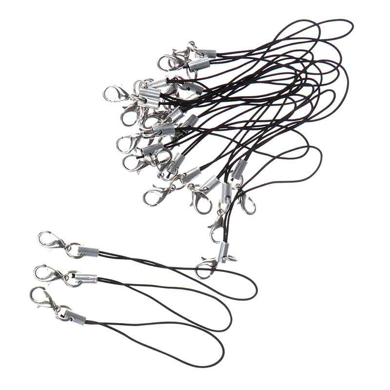 Phone Accessories Hanger - 10 pçs cordão lariat cabos lagosta