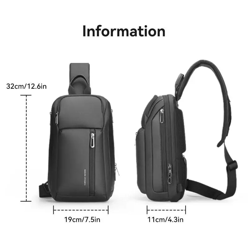 Bolsa de peito multifuncional  - Phone Accessories Men avaliação e preço