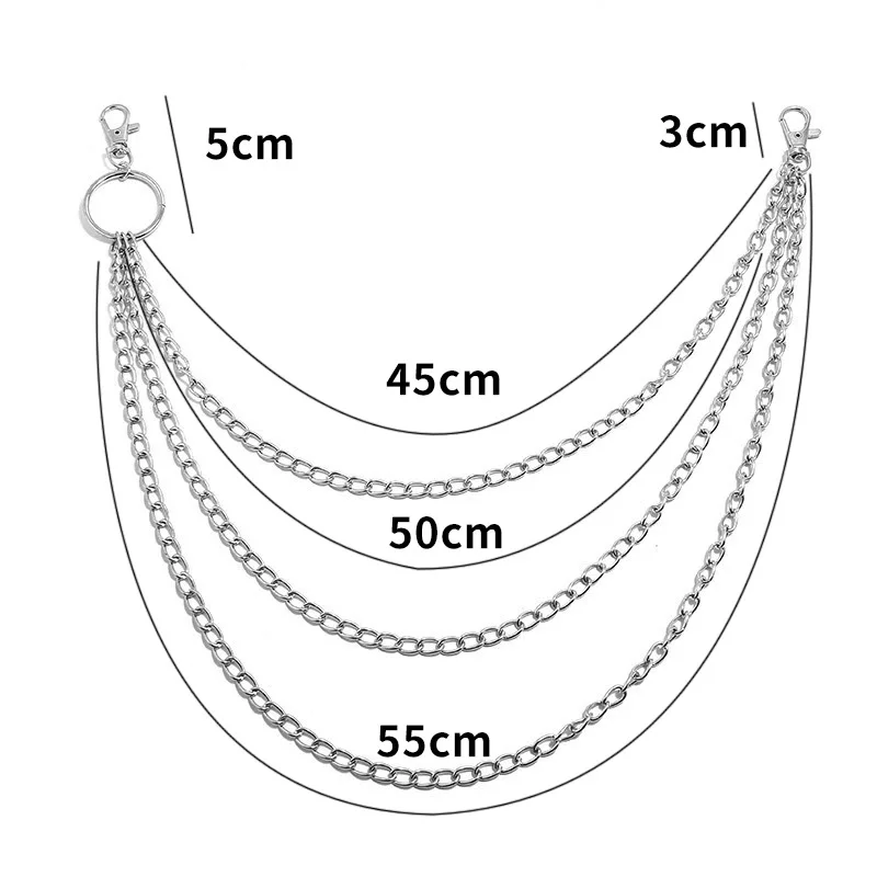 Cinto de Corrente Metálica em  - Phone Accessories Men avaliação e preço