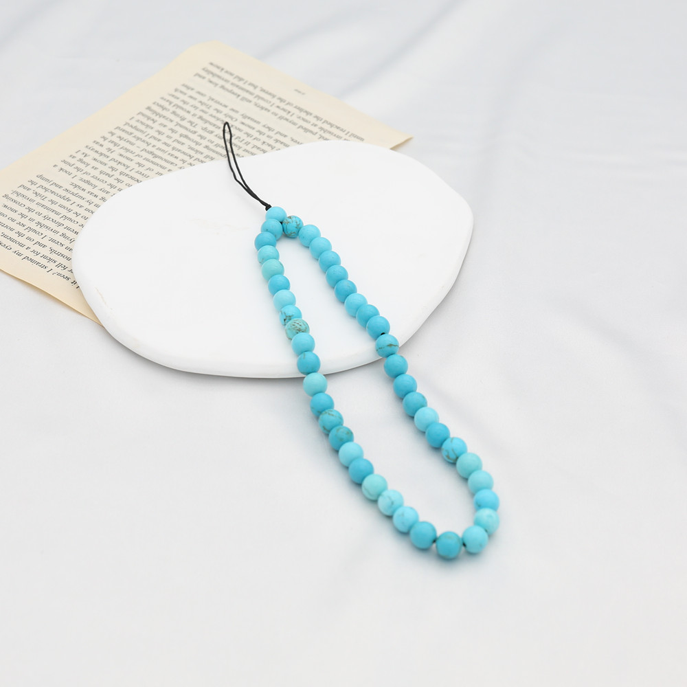 8mm azul turquesa frisado cade - Phone Accessories Men avaliação e preço