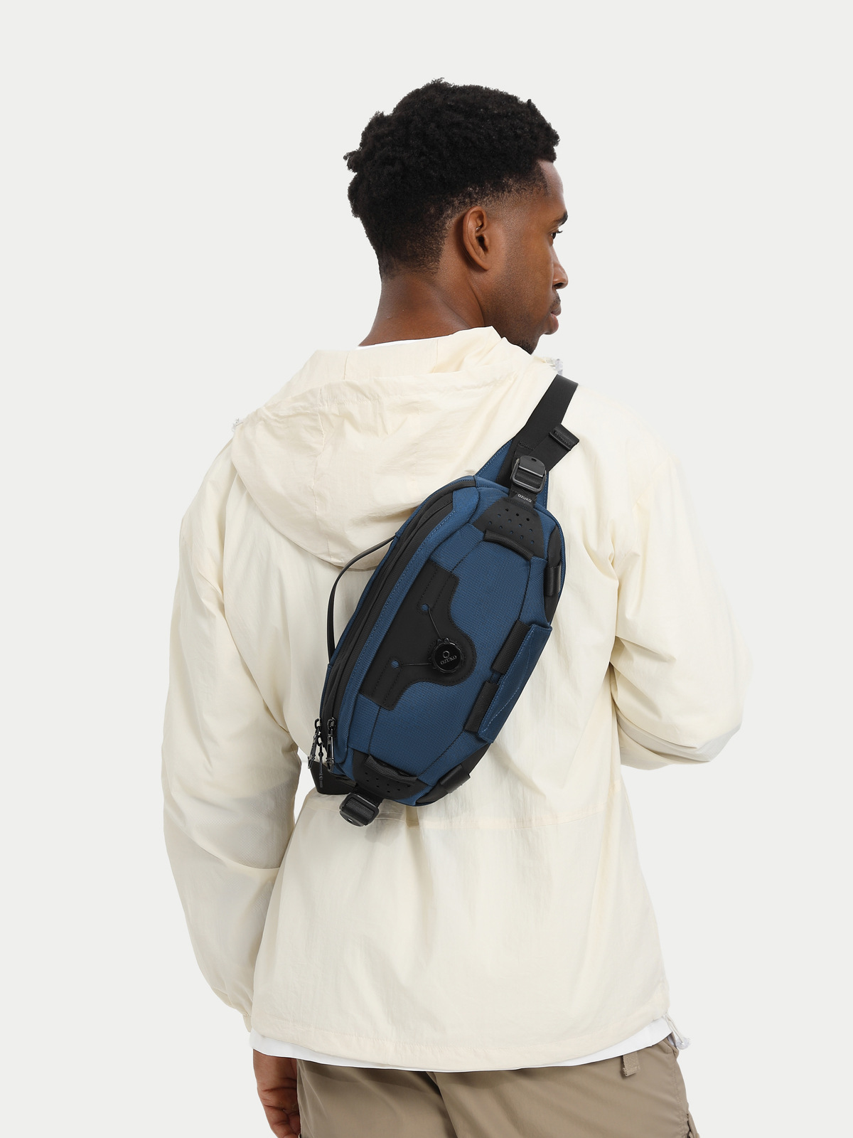 OZUKO Bolsa de Peito Multifunc - Phone Accessories Men avaliação e preço