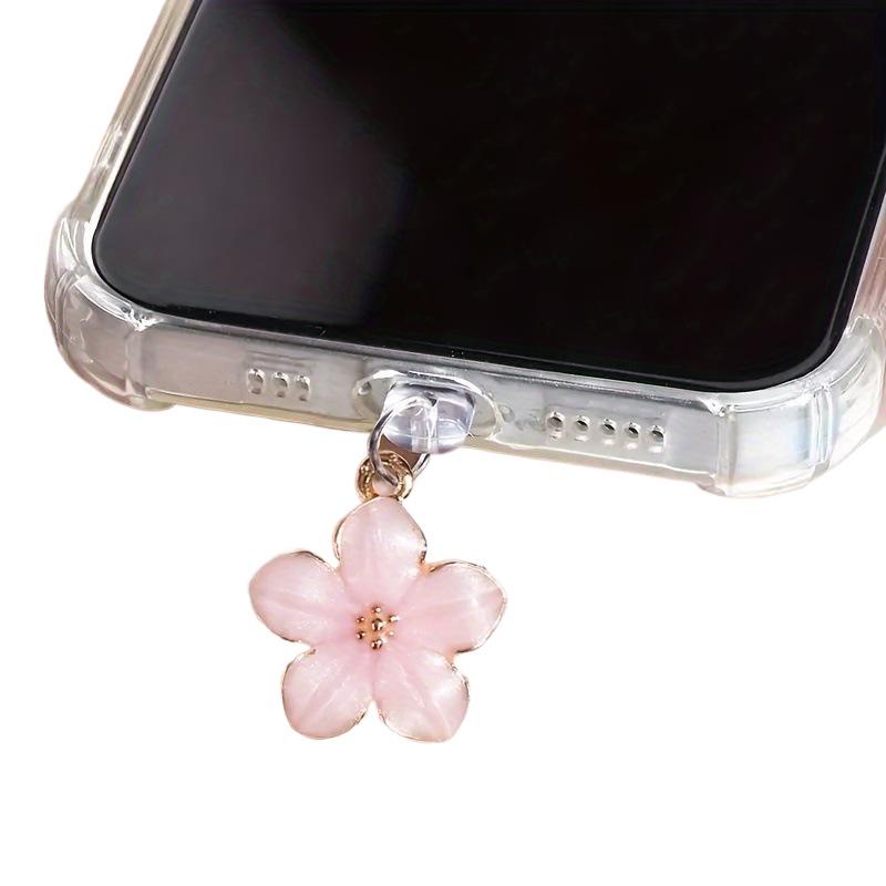 Sakura flores telefone poeira  - Phone Accessories Types avaliação e preço