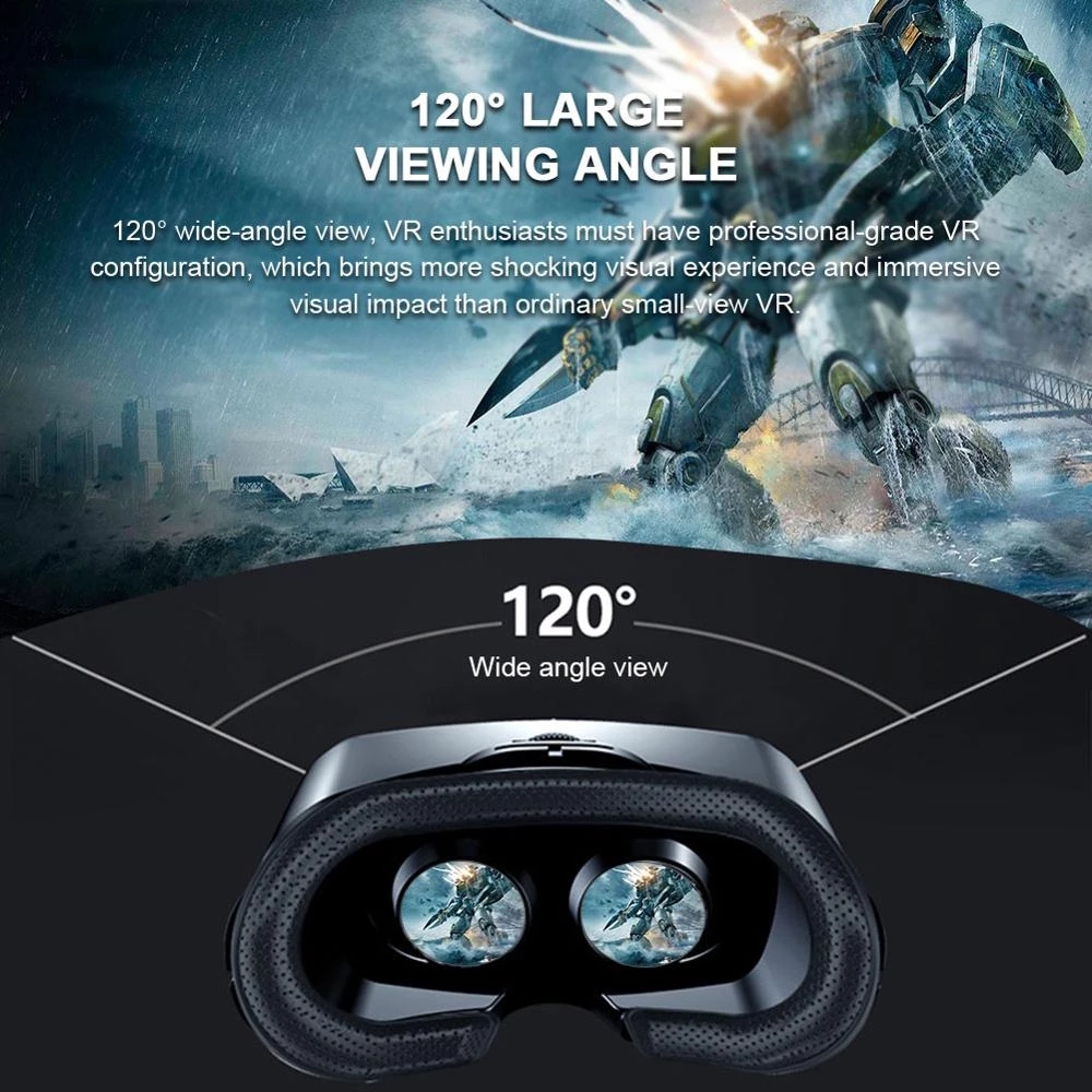 Óculos de realidade virtual vr - Gaming Controller Phone avaliação e preço