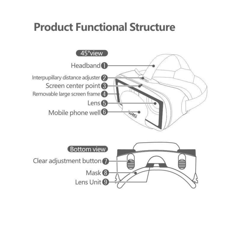 Óculos de realidade virtual vr - Gaming Controller Phone avaliação e preço