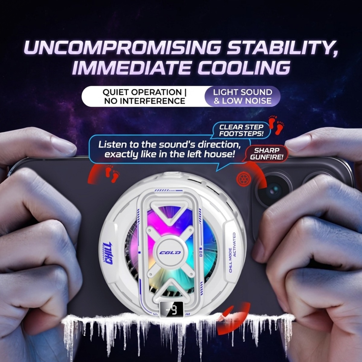 Cooler Magnético para Celular  - Gaming Controller Phone avaliação e preço