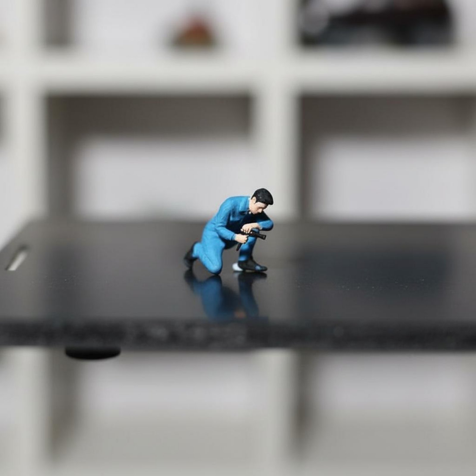 Miniatura Realista de Figura H - Phone Accessories Men avaliação e preço