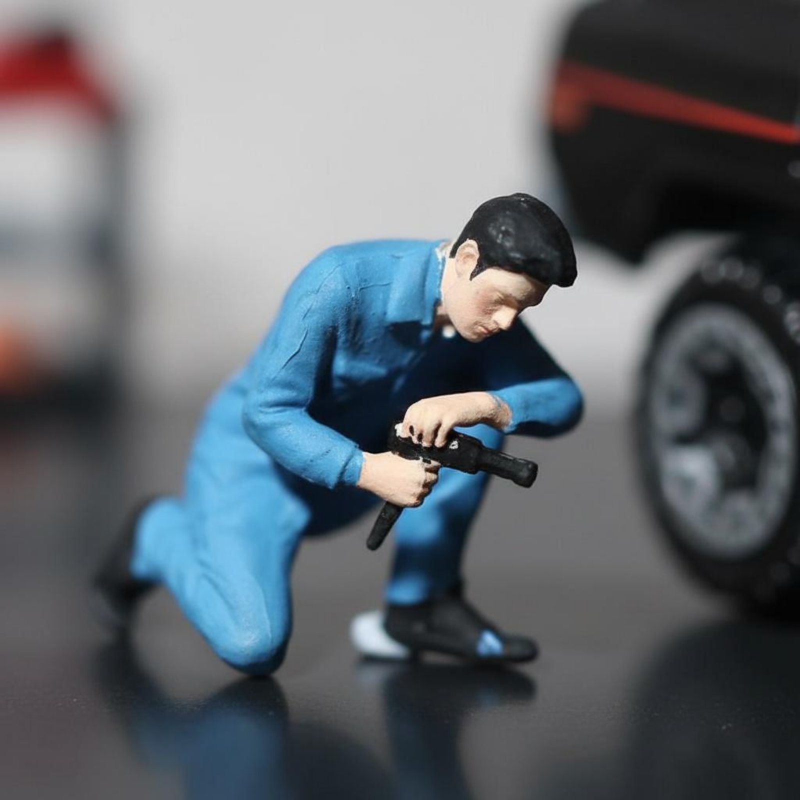 Miniatura Realista de Figura H - Phone Accessories Men avaliação e preço
