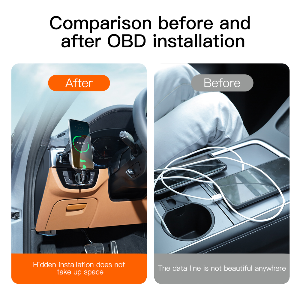 Hub de carregador obd de carro - Phone Accessories Types avaliação e preço